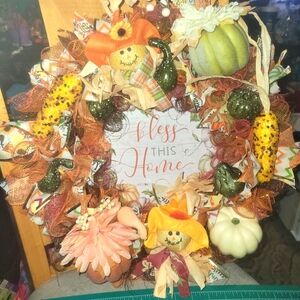 Harvest wreath
